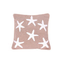 Hand-Knitted Beach House Star Cushion