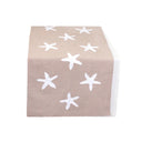 Hand-Embroidered Star Fish Table Runner