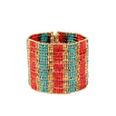 Hand-Beaded Pharaonic Bracelet