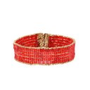 Hand-Beaded Single Bracelet