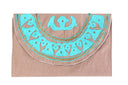 Blooming Beauty: The Lotus Clutch with Beaded Embellishments