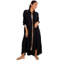 Bronze Glamour: The Sequined Shirt Dress