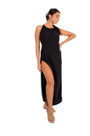 Sunkissed Allure: The Backless Wonder Dress