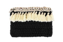 Tasseled Treasure: Sea Shell Clutch with Pom Coins