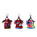 Egyptian Folkore Handmade Fallaha & Sa3edi key chain