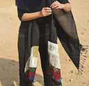 "The Egyptian Wrap-Around Shawl" - Handmade Patchwork Shawl from All across Egypt