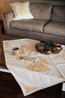 Sufi Tablecloth in Gold