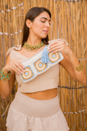 Hand-Crocheted Purse