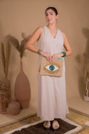 The Front and Back V-Neck Dress