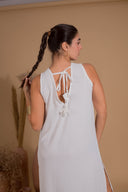The Front and Back V-Neck Dress