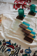 Natural Fusion: Wood and Epoxy Resin Coasters