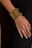 Hand-Beaded Jumbo Bracelet