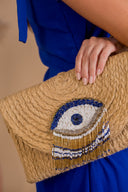 The Dangling Eye Clutch