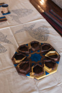 Sufi Tablecloth in Silver