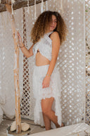 "Layered Dentelle Skirt"
