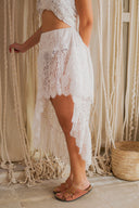 "Layered Dentelle Skirt"
