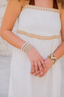 Maxi Summer Dress - Shirred Back