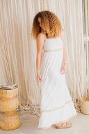 Maxi Summer Dress - Shirred Back