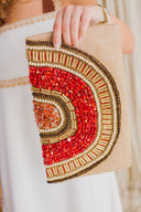 Wild and Colorful: The Hand-Beaded Colar Clutch