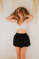 "Pretty in Pearl Crochet Bra"