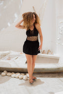 "Festival Fun: Crochet Net Bra with Tassels"