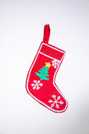 Elegant Embroidery: Festive Stocking