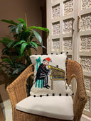 "Tune in to the Rhythm of Cairo Nights: Musicians Cushion"