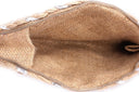 Half-Moon Handiwork: The Hand-Braided Glittery Clutch