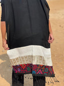 "The Egyptian Wrap-Around Shawl" - Handmade Patchwork Shawl from All across Egypt