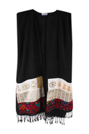 "The Egyptian Wrap-Around Shawl" - Handmade Patchwork Shawl from All across Egypt