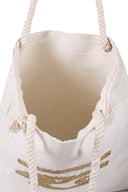 "Horus Vision Hand-Embroidered Tote Bag"