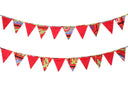 "Khayameya's Elegance: A Garland Flag"