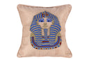 “Golden Dynasty” Hand-Embroidered Cushion