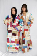 Egyptian Handmade Patchwork Kimono - Bohemian Style (SHORT)