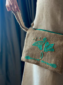Blooming Beauty in Your Hands: The Hand-Weaved Lotus Clutch