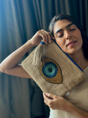 Eye-catching Beauty: Hand-beaded Eye Clutch
