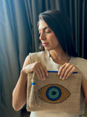 Eye-catching Beauty: Hand-beaded Eye Clutch