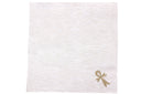 Embroidered Key of Life Hand Towel