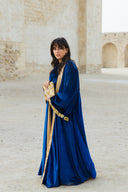 "Hamsa Kaftan" in Blue