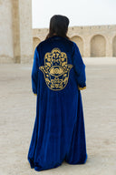 "Hamsa Kaftan" in Blue