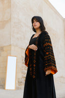 "Siwa Nightfall Embroidered Kaftan"