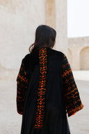 "Siwa Nightfall Embroidered Kaftan"