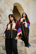 Egyptian Handmade Patchwork Jacket - Bohemian Style (LONG)