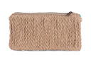 A Timeless Treasure: Hand-Beaded Clutch with Exquisite Fairuz Stones & Shell Embellishments