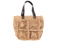 Sunwoven Raffia Tote