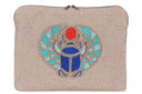 "Scarab Shield Laptop Sleeve"