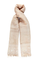 Artisan Linen Embroidered Scarf – North Sinai