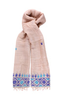 Artisan Linen Embroidered Scarf – North Sinai