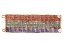 Hand-Beaded Pharaonic Bracelet