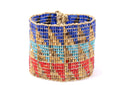 Hand-Beaded Pharaonic Bracelet